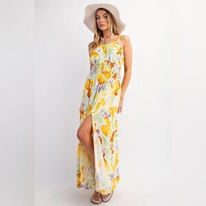 Easel PRINTED CHALLIE MAXI DRESS